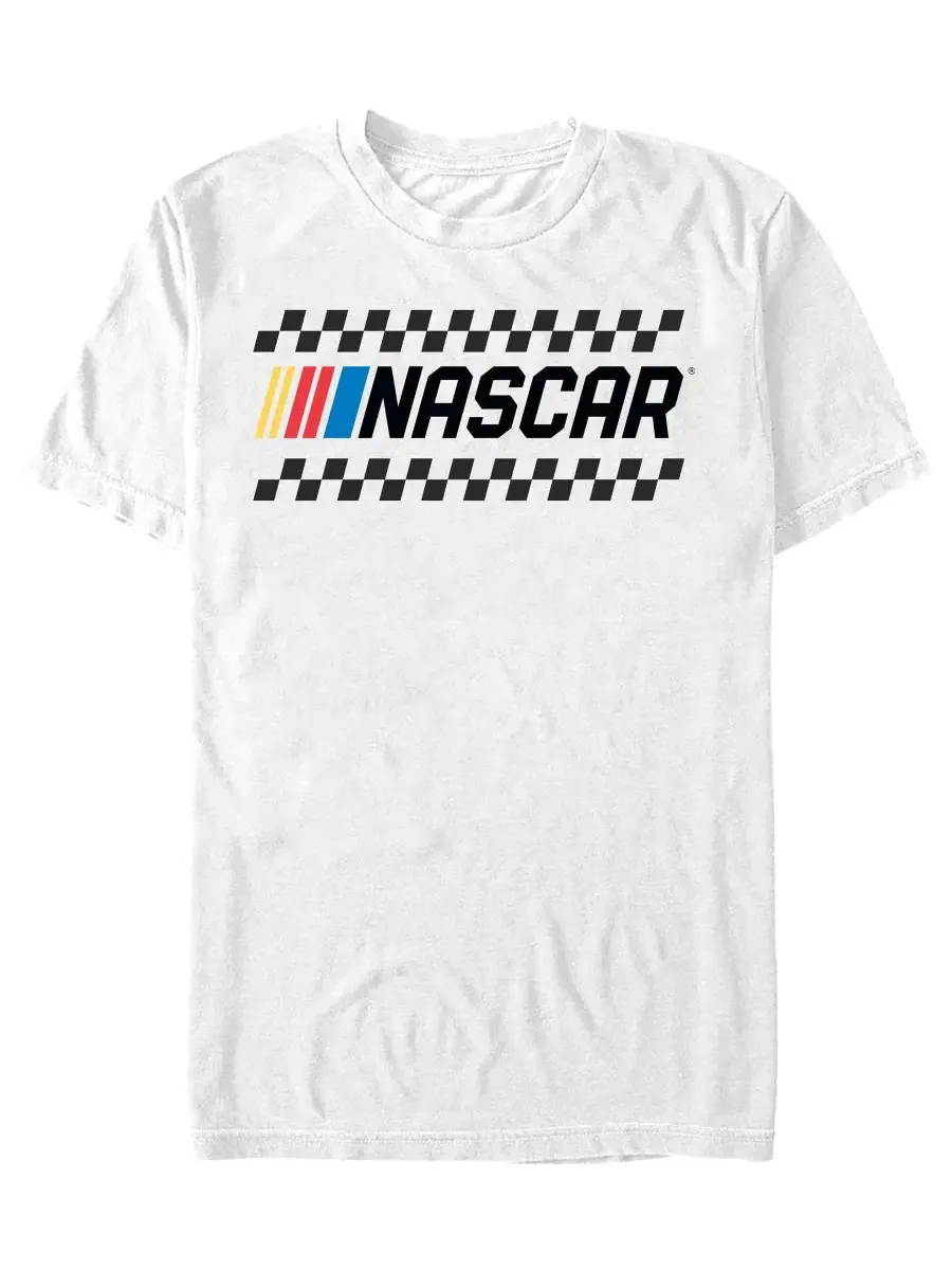 Футболка с графикой Nascar Checker Logo Fifth Sun — изображение 1 из 3, белый