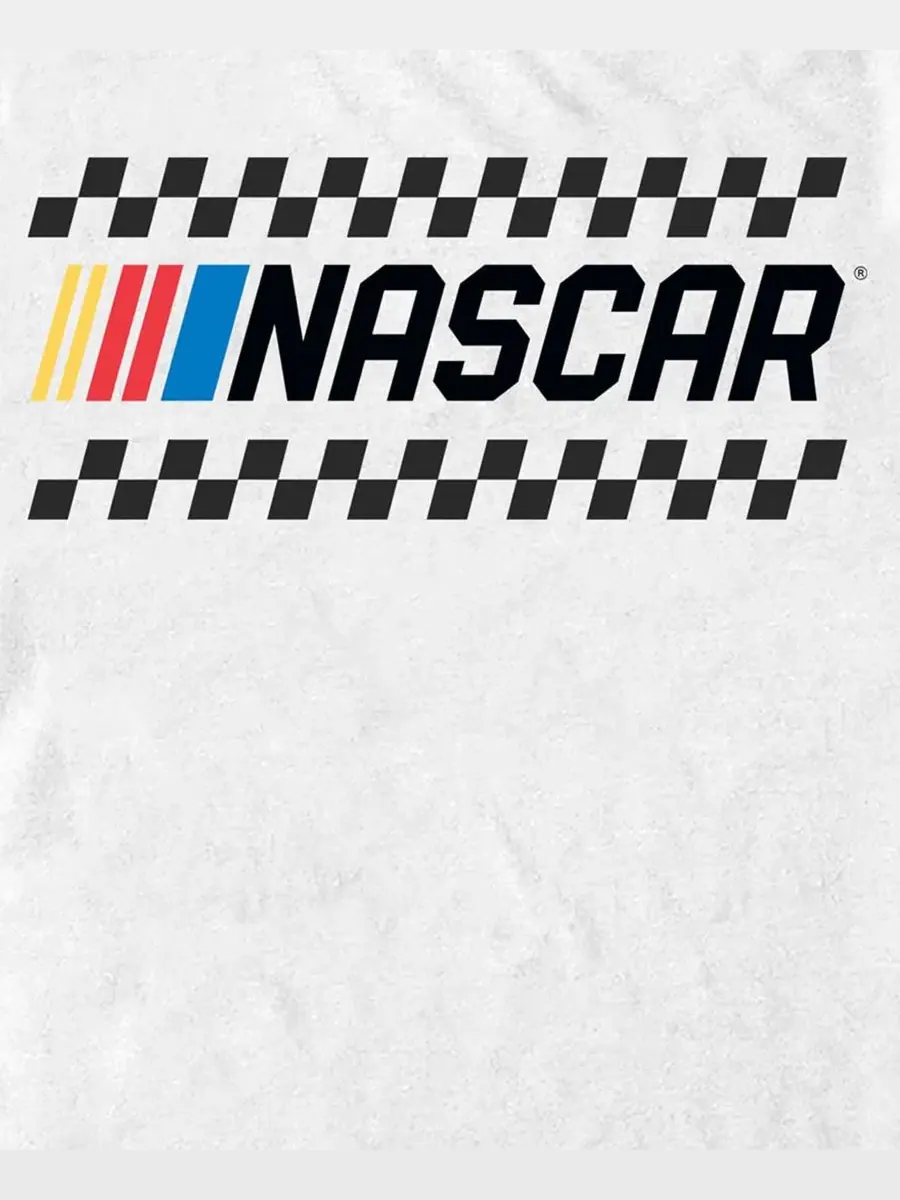 Футболка с графикой Nascar Checker Logo Fifth Sun — изображение 3 из 3, белый
