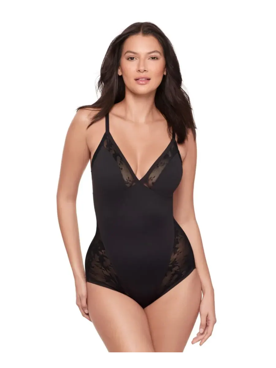 Женский корректирующий боди Modern Romance 2470 Miraclesuit — изображение 1 из 7, черный