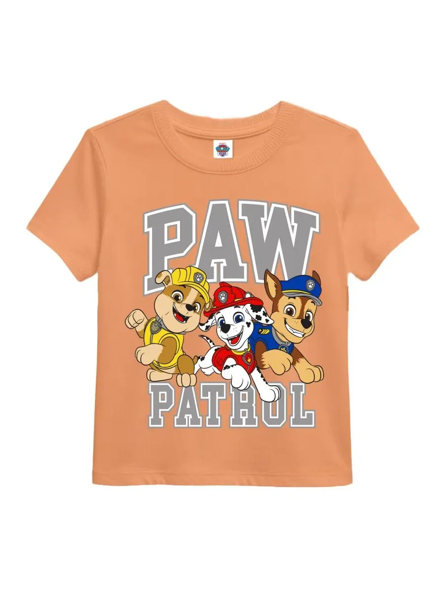 Футболка с коротким рукавом и принтом, комплект из 3 штук Paw Patrol — изображение 6 из 7, мульти
