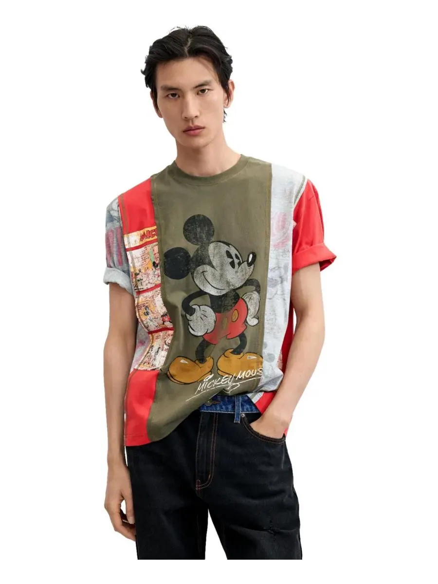Футболка с принтом Mickey Mouse Desigual