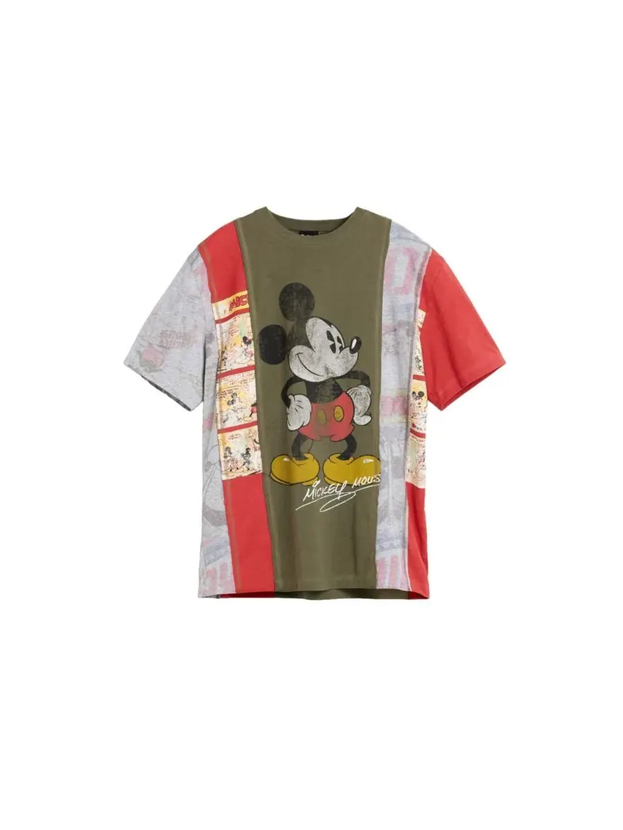 Футболка с принтом Mickey Mouse Desigual — изображение 5 из 5, светлый зеленый