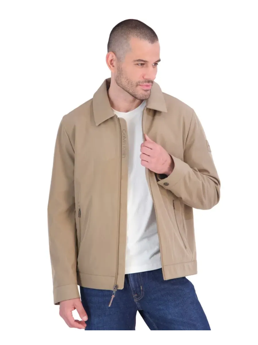 Мужская стеганая куртка с воротником-стойкой Flex Tech Quilted Inner Calvin Klein