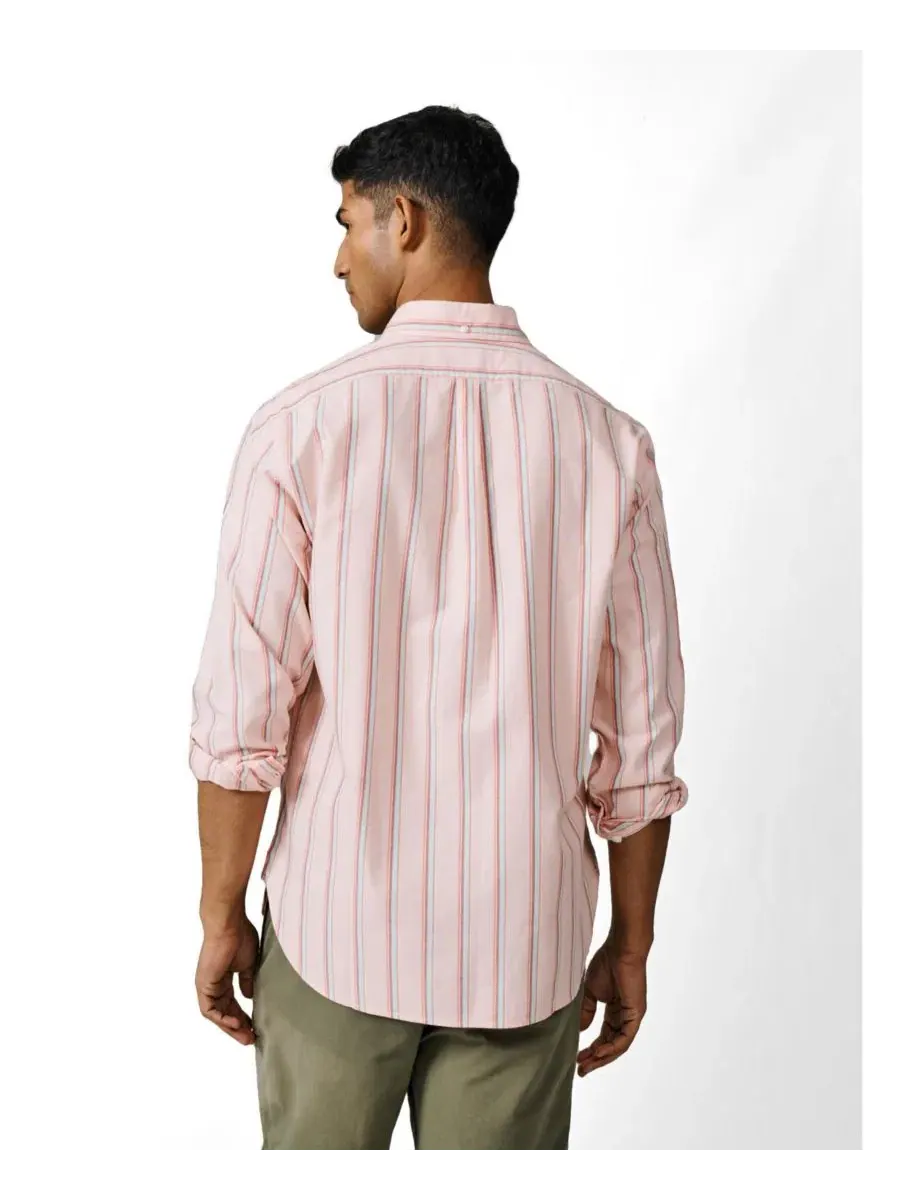 Мужская рубашка из облегченного оксфорда с длинным рукавом Walesby Lightweight Relaxed Oxford Shirt — изображение 3 из 5