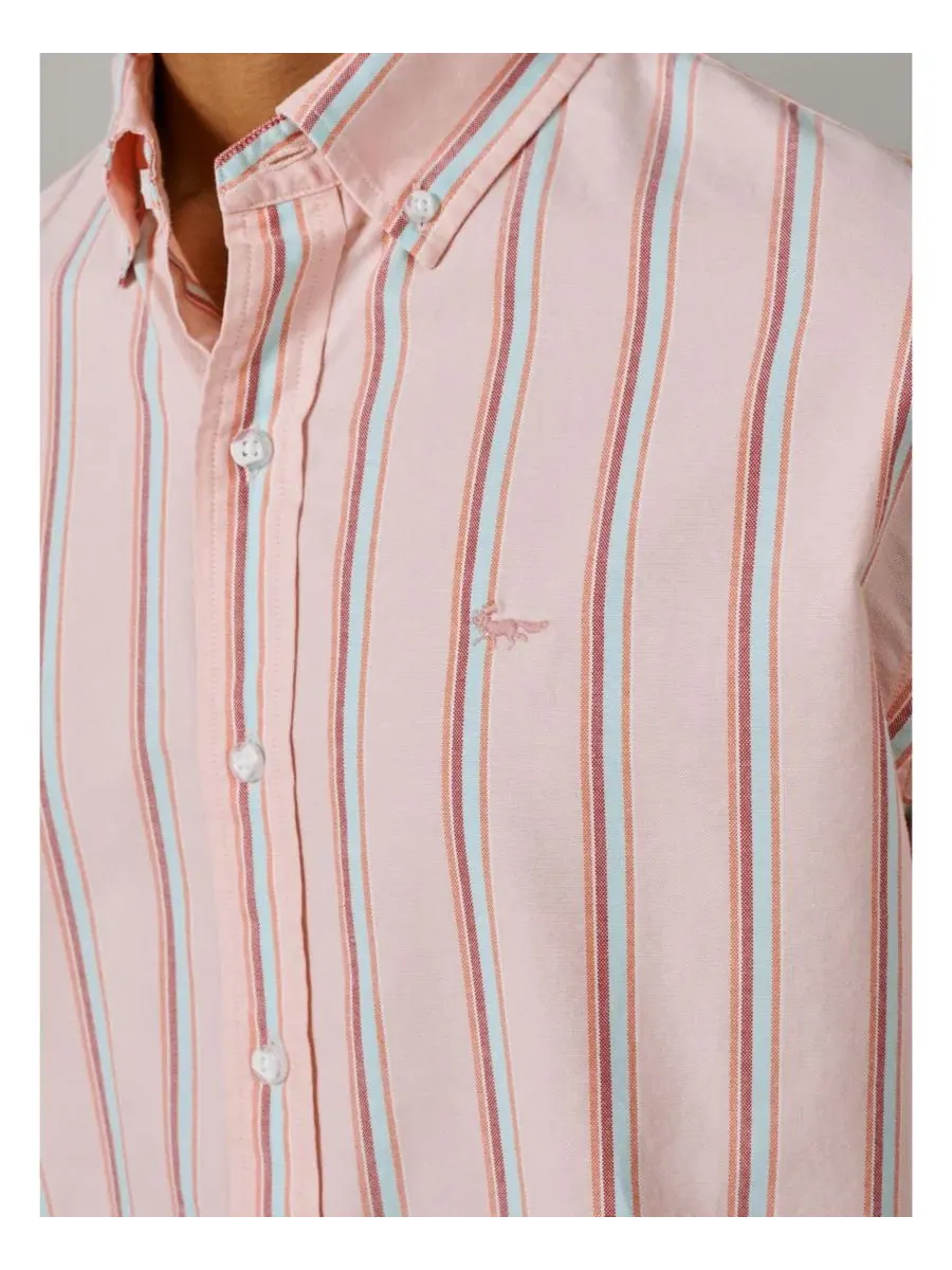 Мужская рубашка из облегченного оксфорда с длинным рукавом Walesby Lightweight Relaxed Oxford Shirt — изображение 4 из 5
