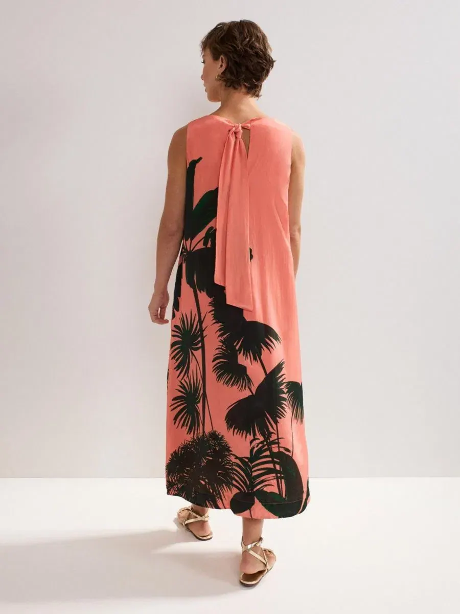 Платье миди Leila Palm Phase Eight — изображение 3 из 6, коралл