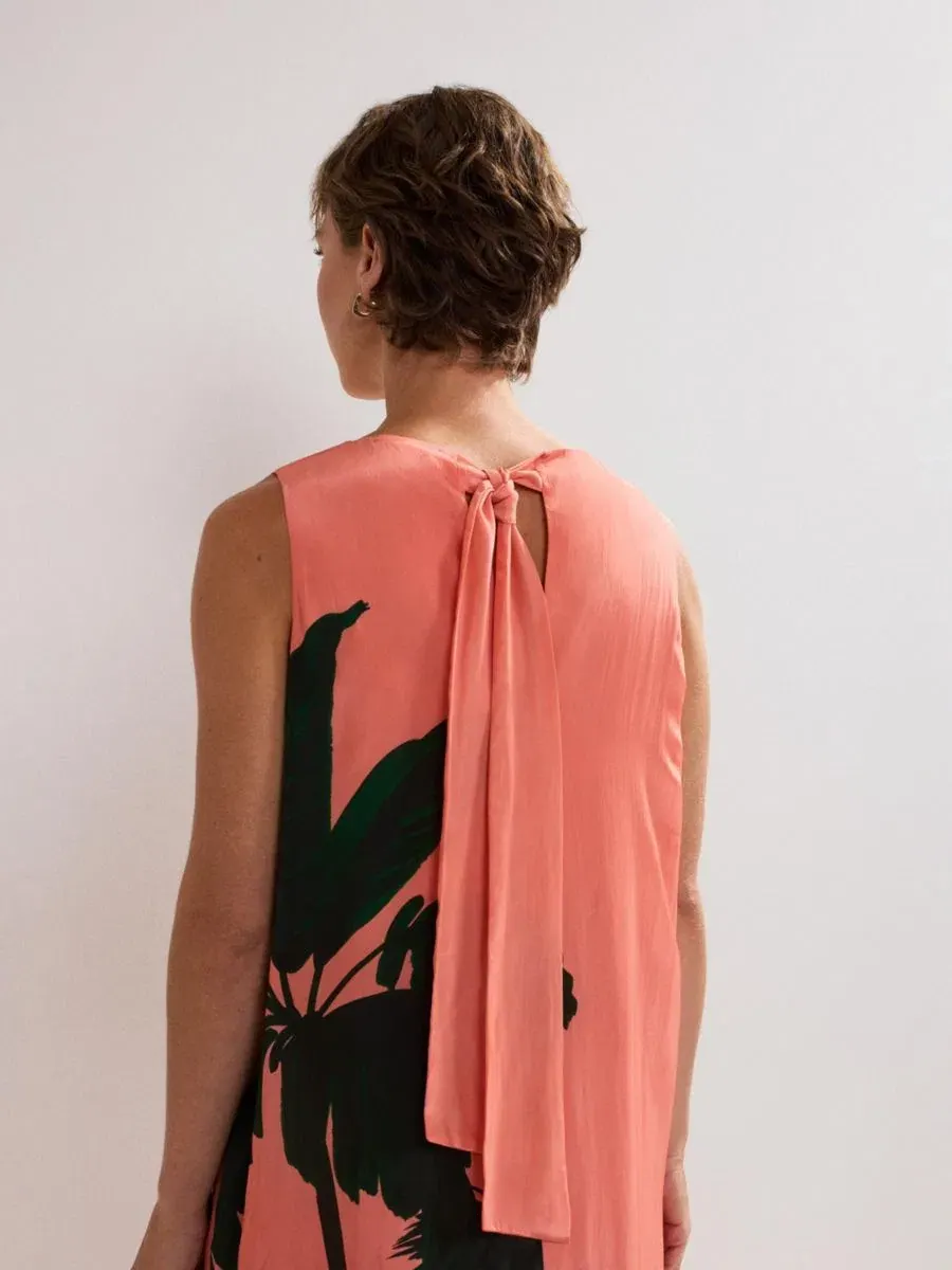 Платье миди Leila Palm Phase Eight — изображение 5 из 6, коралл