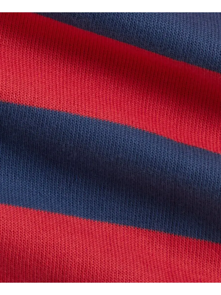 Комбинезон с длинным рукавом, в полоску Polo Ralph Lauren — изображение 3 из 3, красный/темно-синий