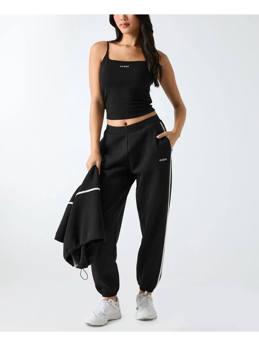 Женские спортивные брюки Jasmine с высокой посадкой Guess — изображение 2 из 4, черный