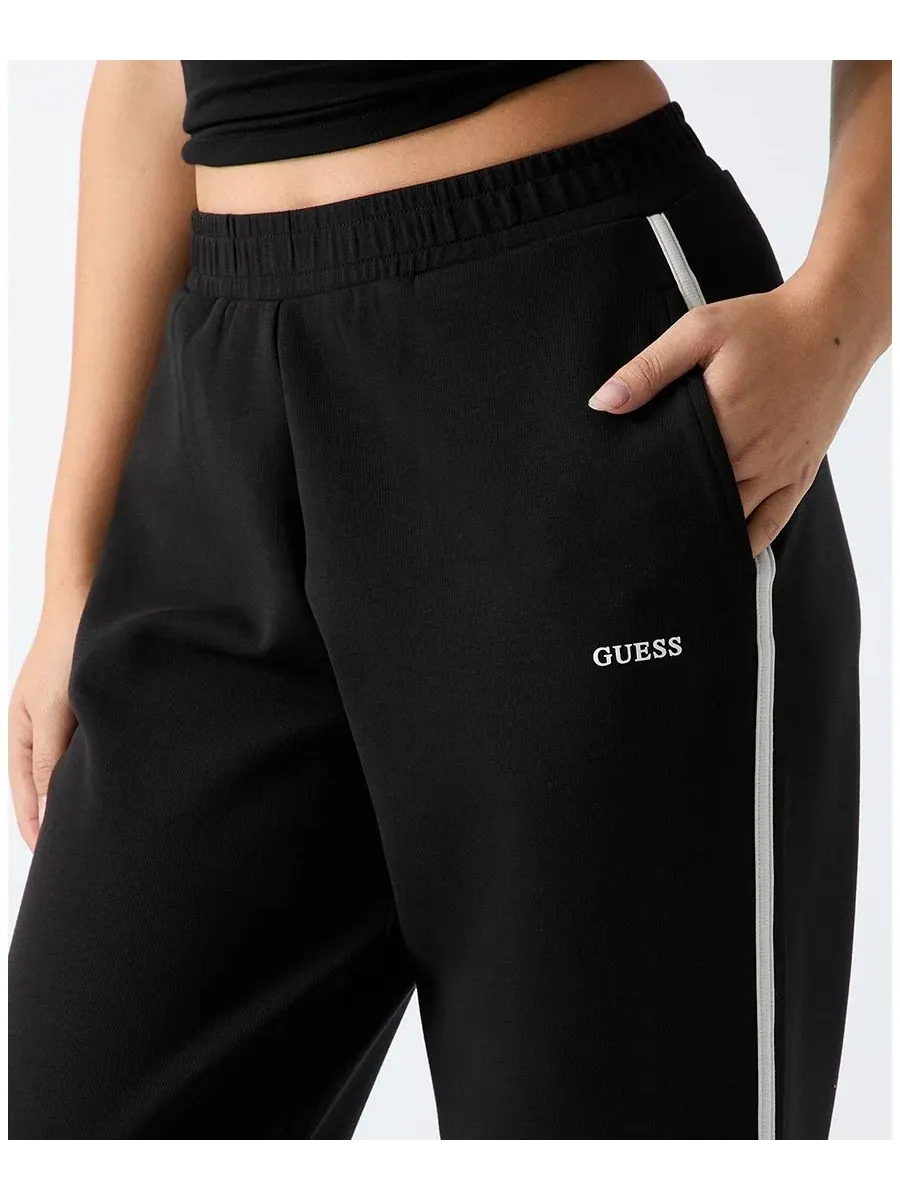 Женские спортивные брюки Jasmine с высокой посадкой Guess — изображение 3 из 4, черный