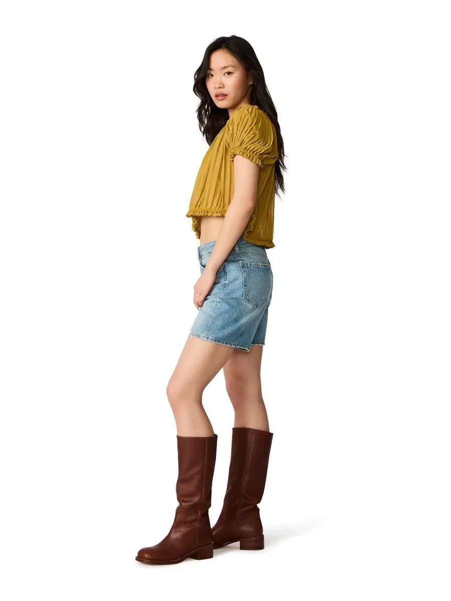 Топ с завязкой спереди Theodora Steve Madden — изображение 3 из 7, зеленый