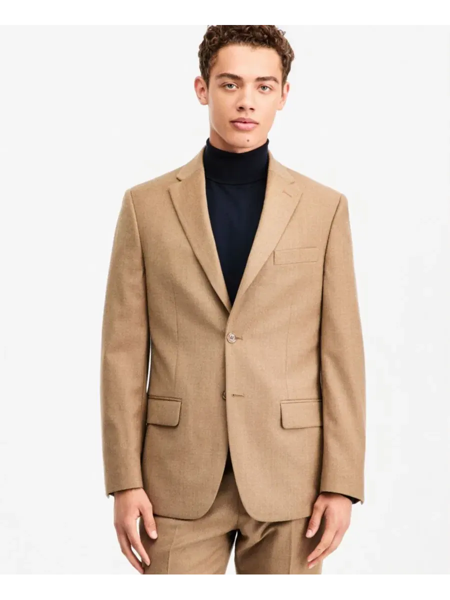 Костюм-двойка из шерсти с фланелевым принтом, Modern Fit Tommy Hilfiger