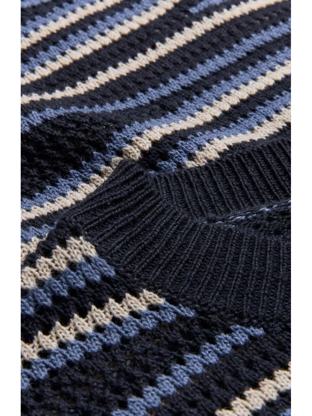 Топ с принтом Landscape Stripe Celtic & Co. — изображение 6 из 8, темно-синий мульти