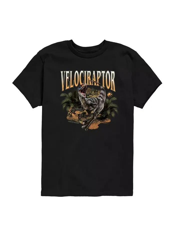 Футболка Big Boys Live Action Velociraptor Jurassic Park