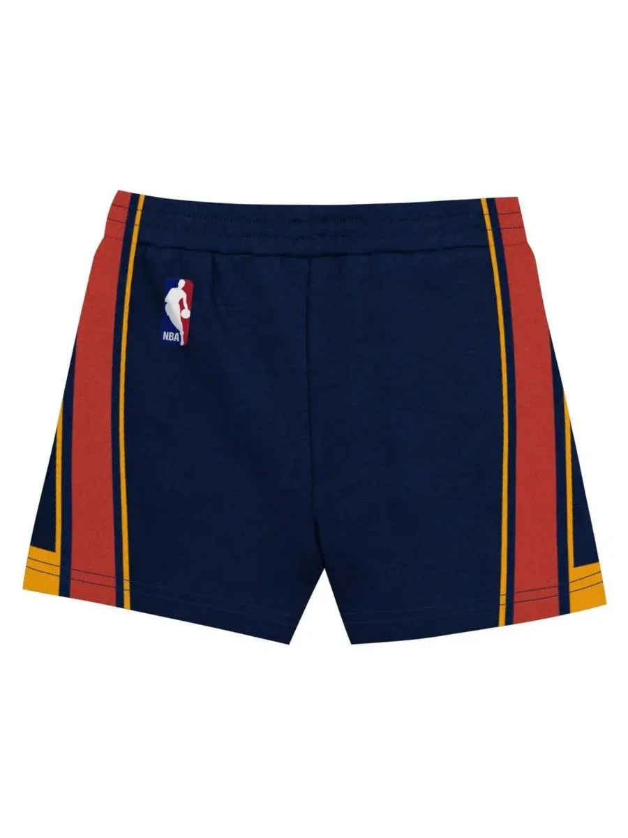 Комплект футболки и шорт с принтом Stephen Curry Mitchell & Ness — изображение 4 из 5, темно-синий