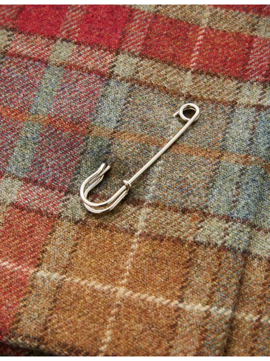 Юбка А-силуэта из шерсти с запахом The British Celt Kilt Plaid Celtic & Co., Autumn Tartan — изображение 3 из 6