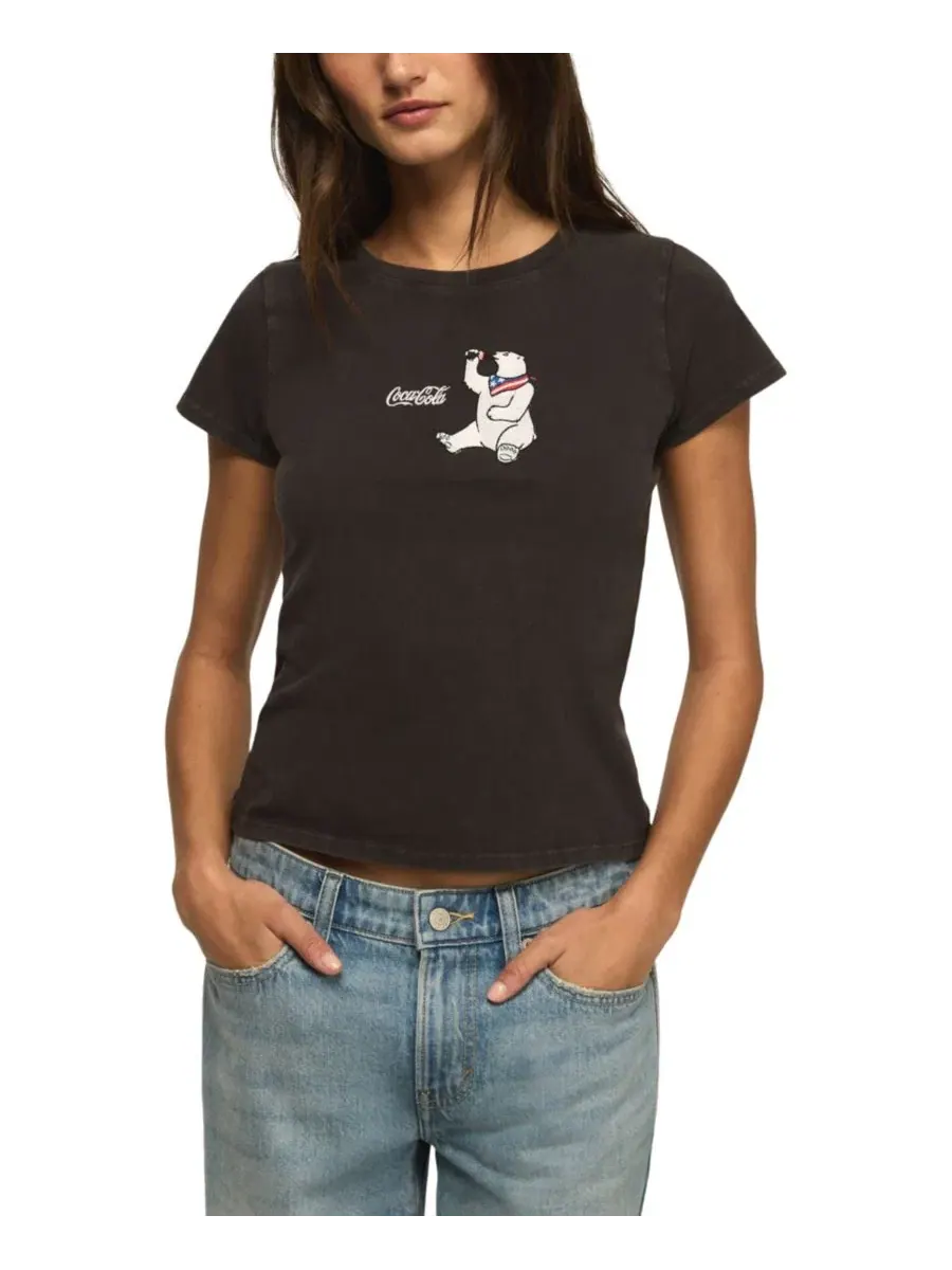 Футболка с принтом Coca-Cola Bear Baby Crewneck Lucky Brand