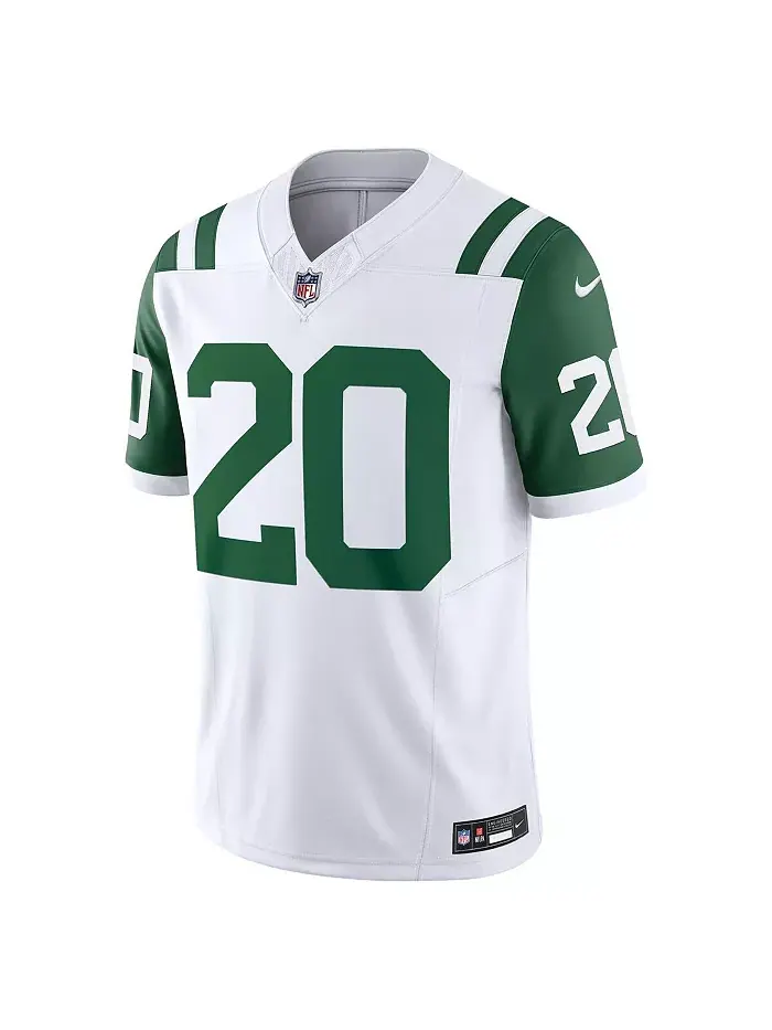 Мужская классическая альтернативная джерси Breece Hall New York Jets Vapor F.U.S.E. Limited Nike — изображение 2 из 3, белый