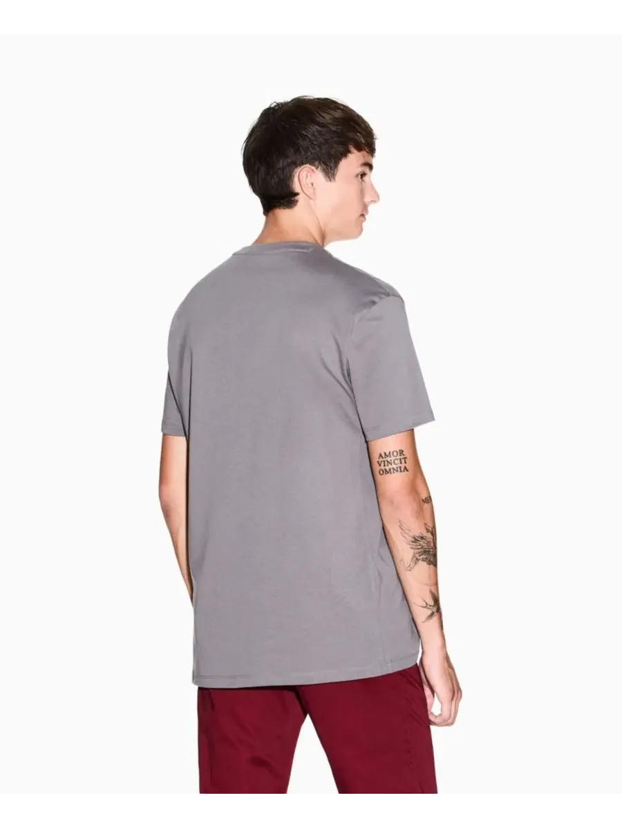 Мужская футболка Milan NY с графическим принтом на груди A|X Armani Exchange — изображение 2 из 5, темный серый