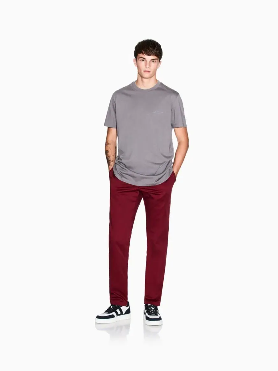 Мужская футболка Milan NY с графическим принтом на груди A|X Armani Exchange — изображение 3 из 5, темный серый