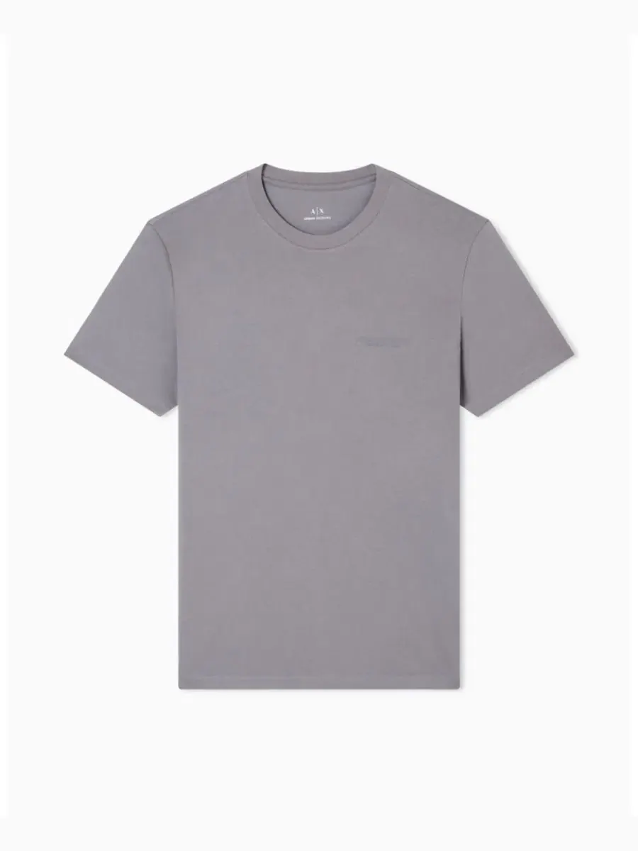 Мужская футболка Milan NY с графическим принтом на груди A|X Armani Exchange — изображение 5 из 5, темный серый