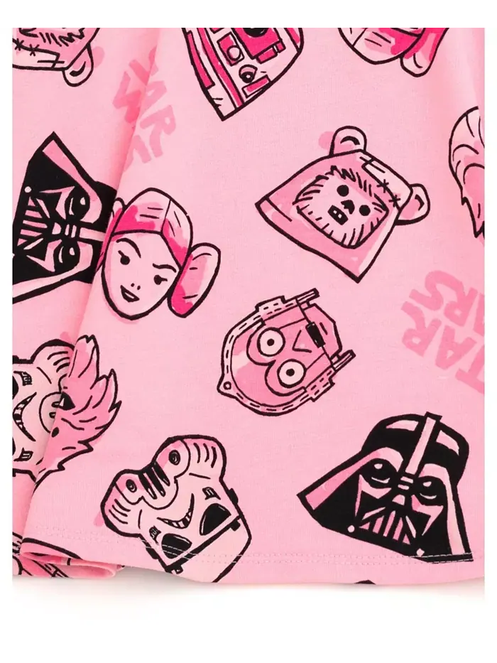 Франч тери платье-клеш Star Wars — изображение 2 из 4, розовый