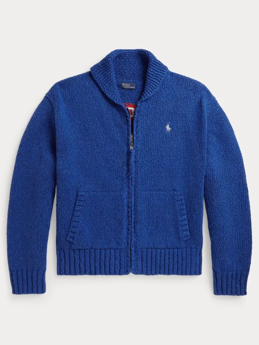 Кардиган женский с длинным рукавом Polo Ralph Lauren — изображение 5 из 7, мульти