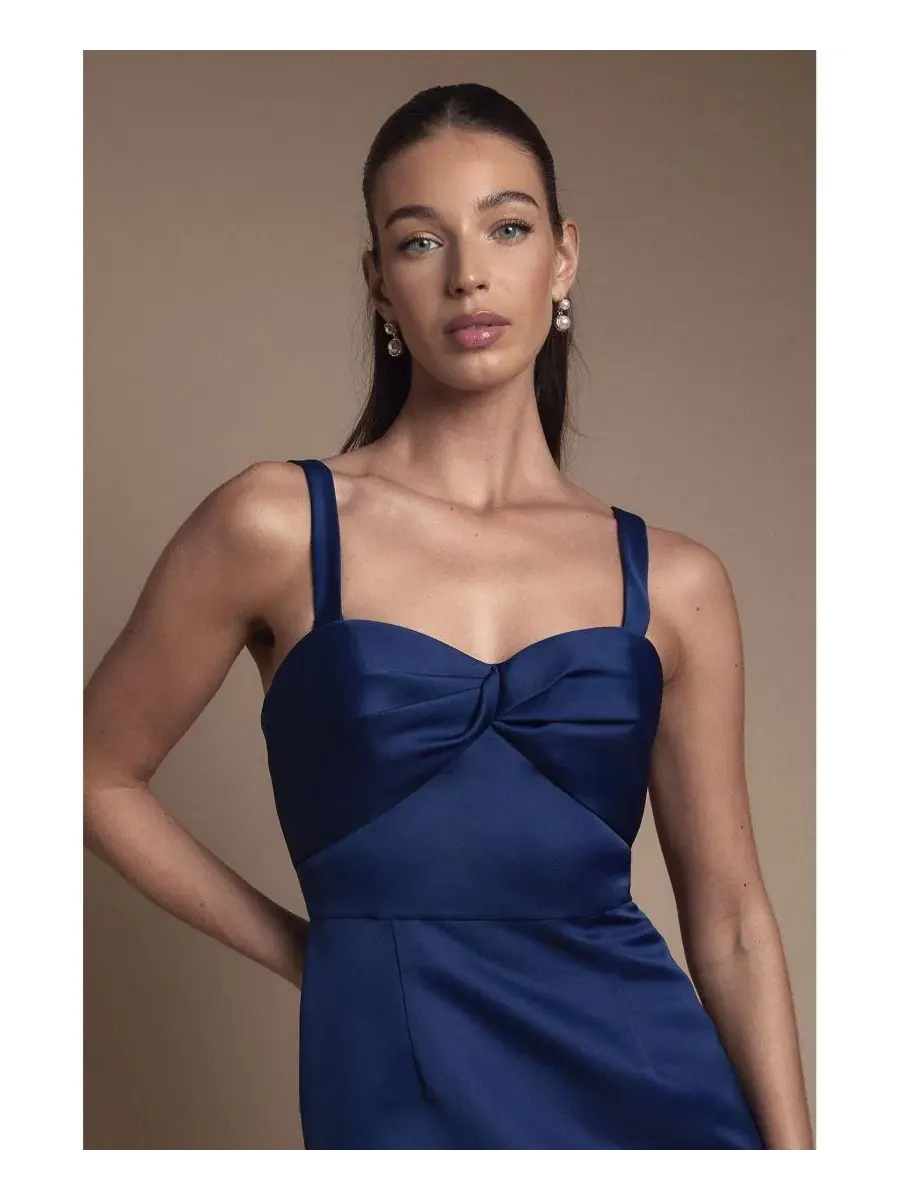 Платье макси с декольте-сердечко Coast — изображение 4 из 4, темно-синий