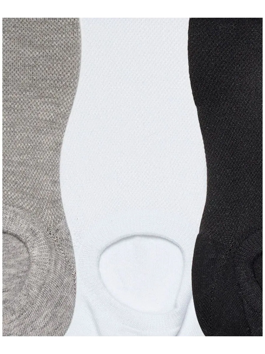 Набор из 3 женских носков UGG Stela No Show Socks UGG — изображение 4 из 4, белый/серый/черный