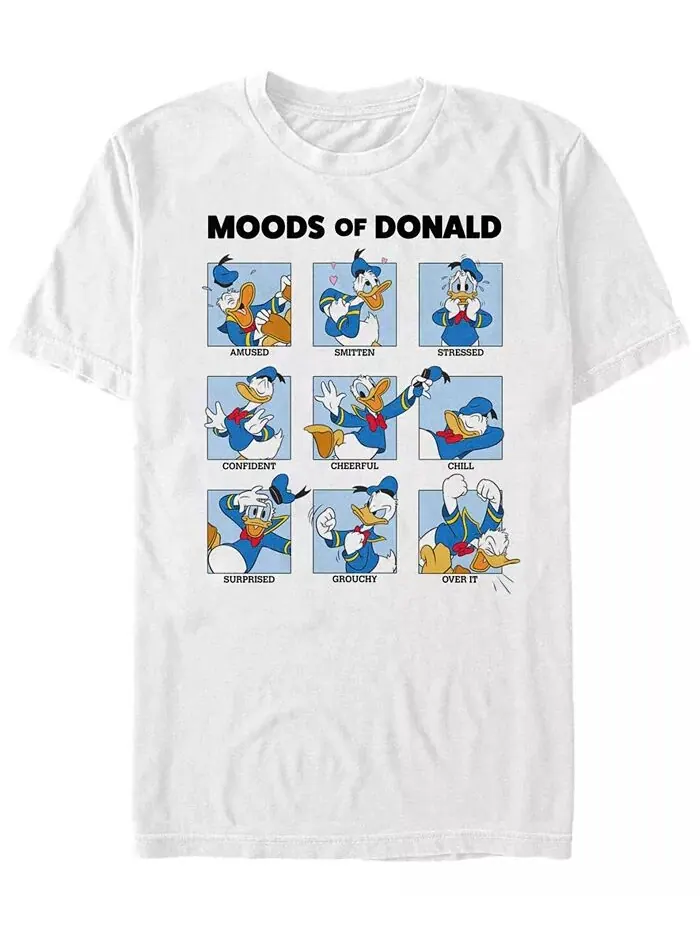 Мужская футболка с коротким рукавом Donald Moods Fifth Sun — изображение 1 из 1, белый