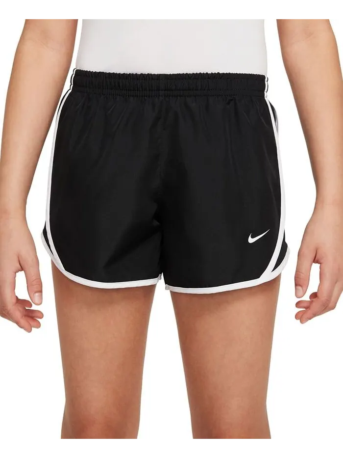 Шорты для бега Big Girls Dri-Fit Tempo Nike — изображение 1 из 4, черный/белый