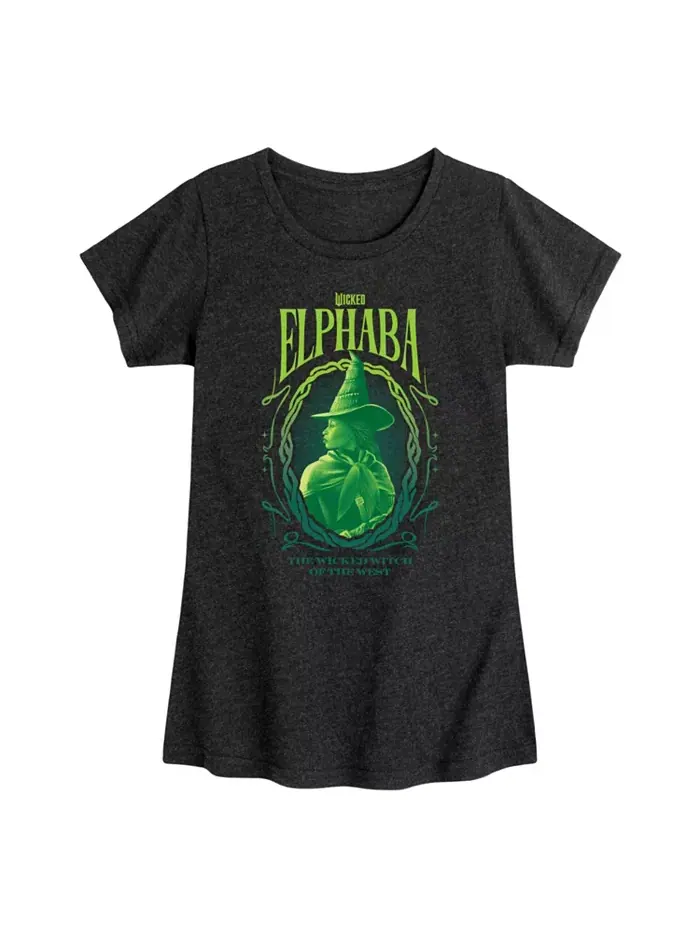Футболка с принтом Elphaba для девочек постарше Wicked