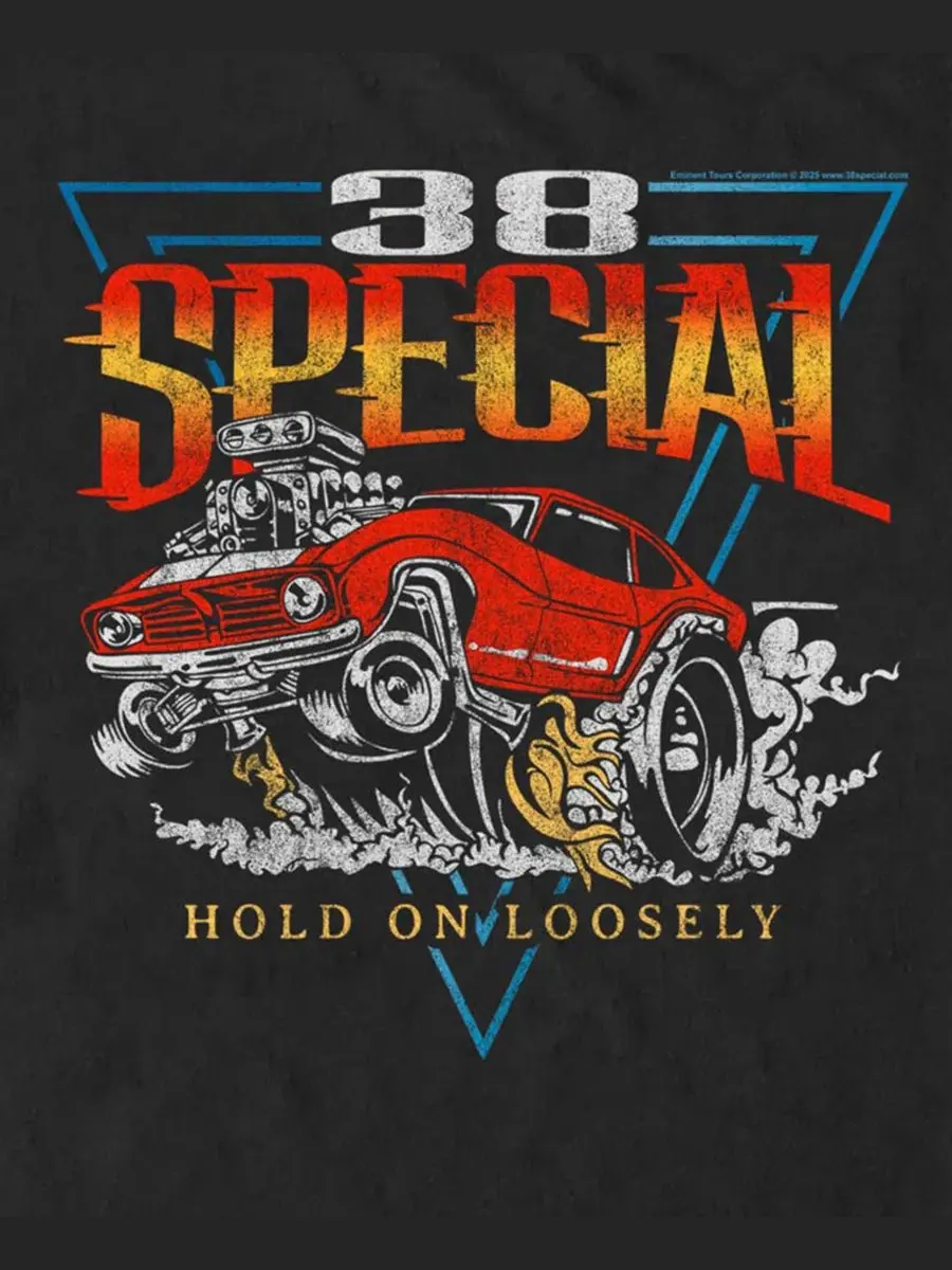 Футболка с принтом Gonna Lose Control 38 Special Fifth Sun — изображение 3 из 3, черный
