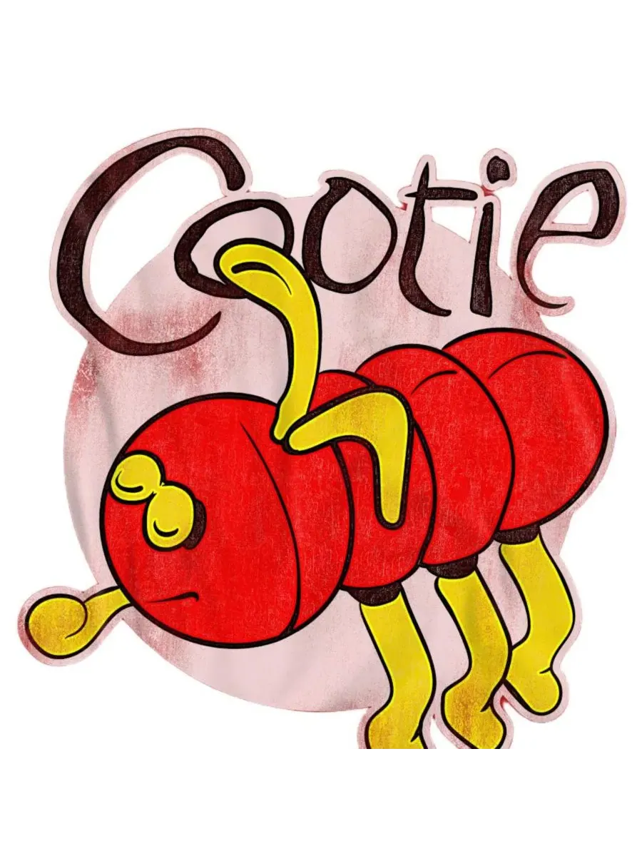 Футболка с принтом Cootie Bug Hasbro+ — изображение 3 из 3, оранжевый