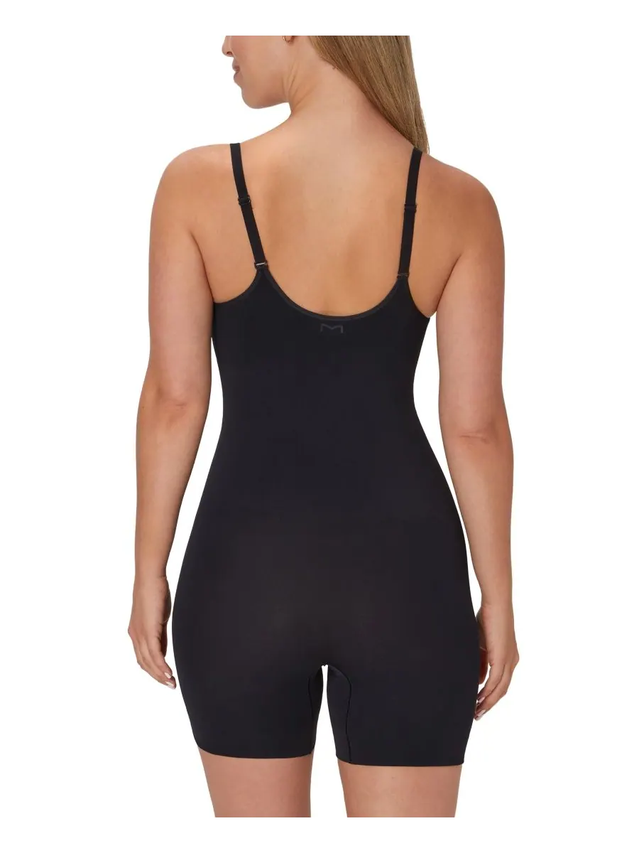 Женский бесшовный корректирующий боди средней длины DMS834 Maidenform — изображение 5 из 8, черный