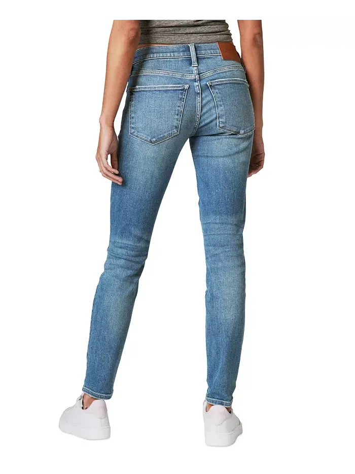Женские джинсы Ava Mid-Rise с потертостями Lucky Brand — изображение 2 из 5
