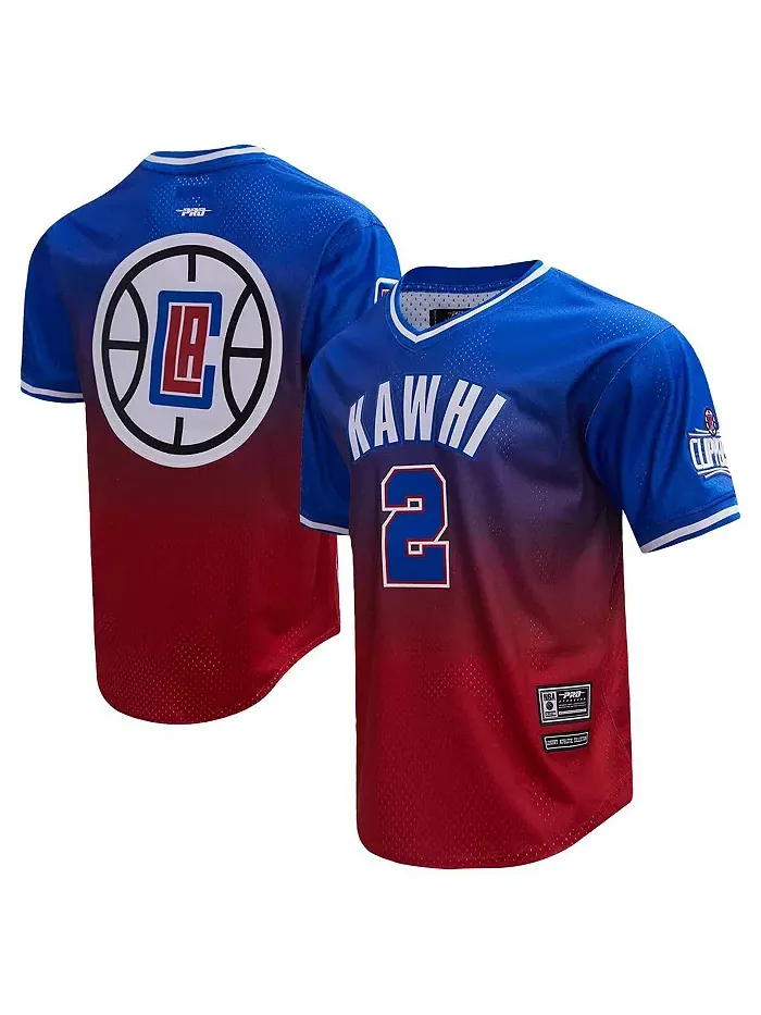 Мужская футболка Kawhi Leonard Royal — изображение 1 из 3, красный