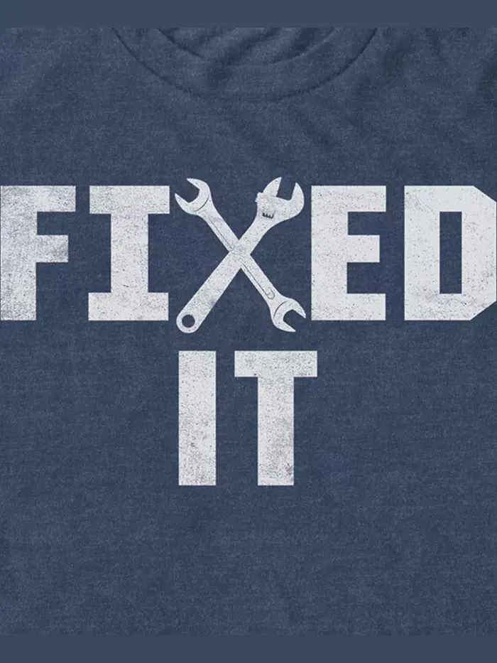 Мужская футболка с коротким рукавом Mister Fix It Fifth Sun — изображение 3 из 3, темно-синий