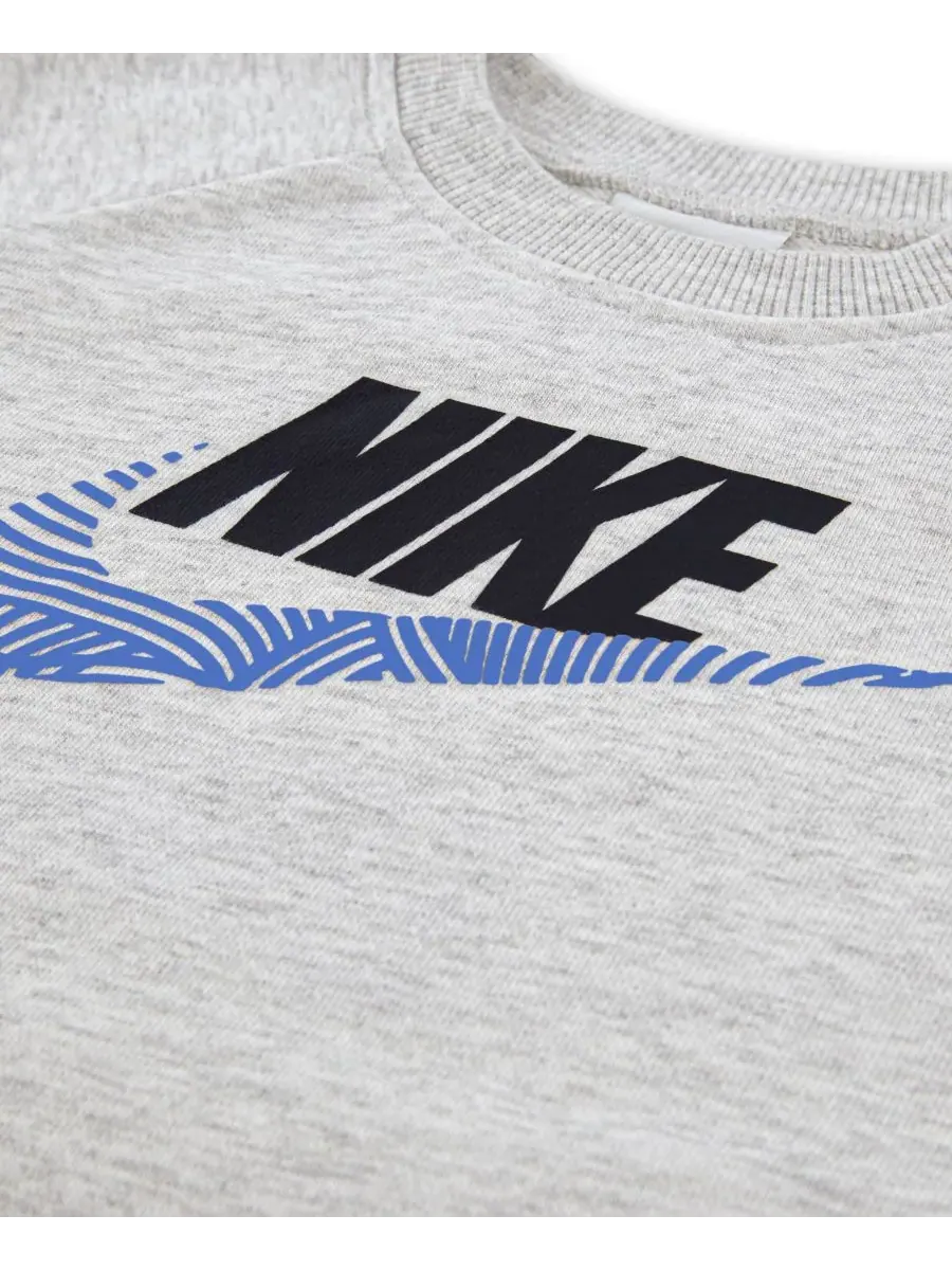 Детская толстовка In The Zone Oversized с круглым вырезом для мальчиков 2T-4T Nike — изображение 3 из 3, ивовый эйр