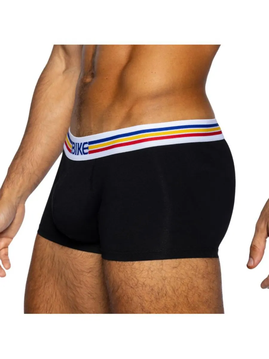 Мужские трусы из эластичного хлопка (2 шт в упаковке) BIKE Athletic — изображение 3 из 3, черный
