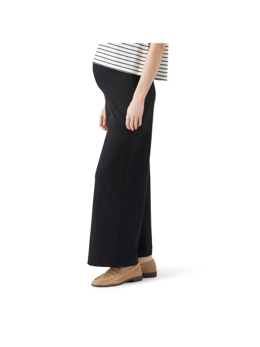 Ripe Maternity Брюки для беременных Ripe Isha с широкими штанинами — изображение 2 из 6, черный