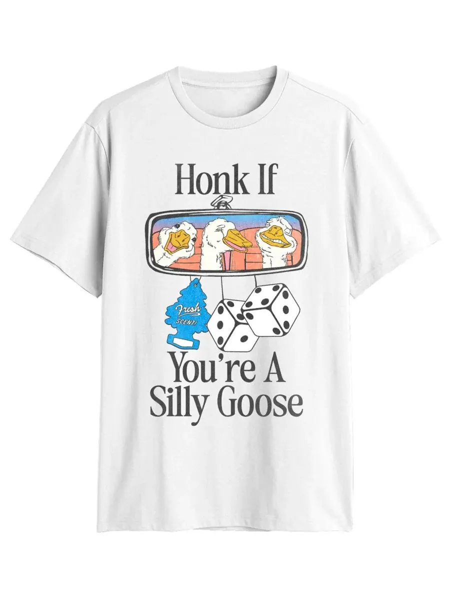 Футболка с принтом Honk Silly Goose Fifth Sun — изображение 1 из 3, белый