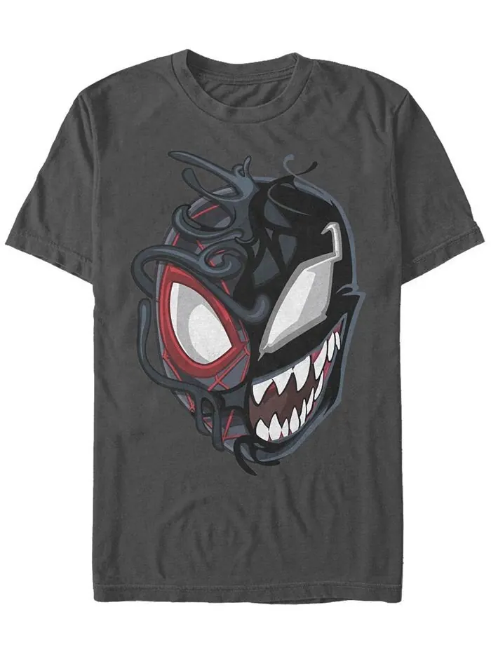 Мужская футболка Miles Venom с короткими рукавами и круглым вырезом Fifth Sun — изображение 1 из 1, темно-серый
