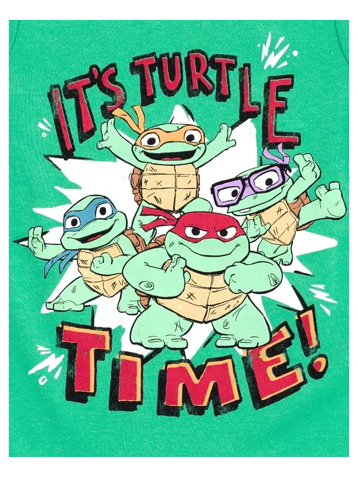 Комбинезон и шляпа-ведро для новорожденных и малышей Donatello Raphael Leonardo TEENAGE MUTANT — изображение 3 из 6, зеленый