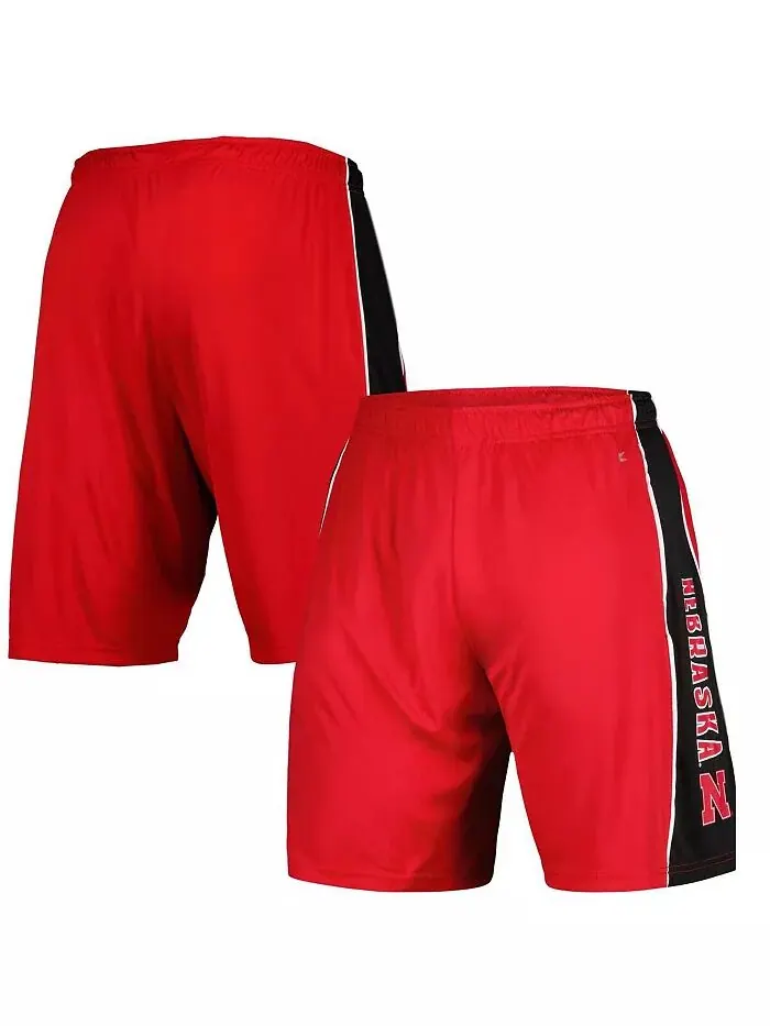 Мужские шорты Scarlet Nebraska Huskers Panel Colosseum — изображение 1 из 2