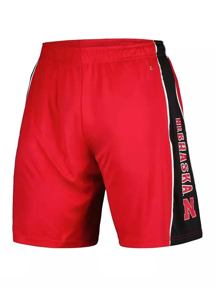 Мужские шорты Scarlet Nebraska Huskers Panel Colosseum — изображение 2 из 2