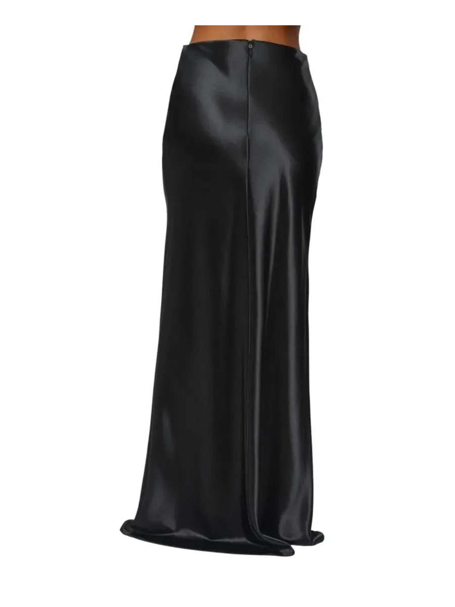 Юбка макси из атласа Tradition Satin JLUXLABEL