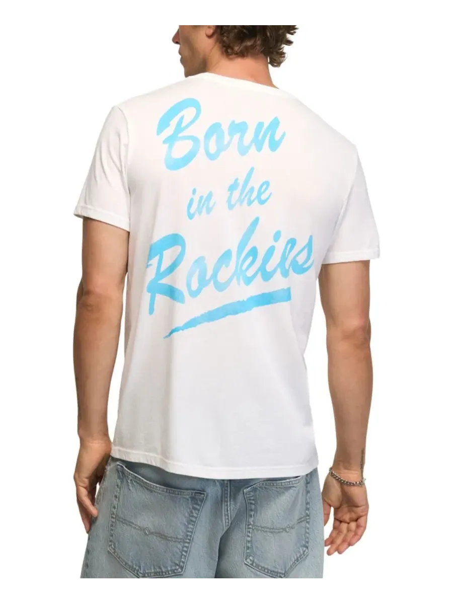 Футболка с принтом Coors Light Summer Lucky Brand — изображение 4 из 4, яркий белый