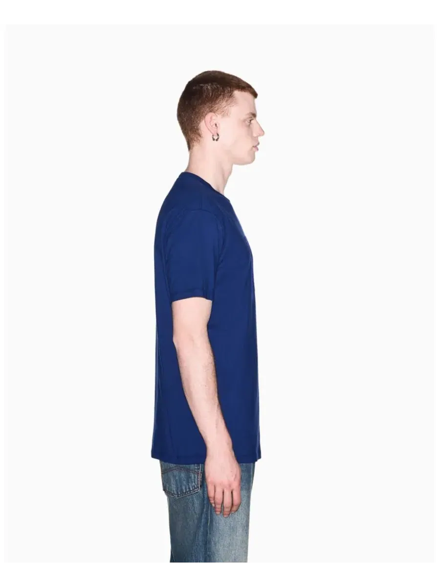 Футболка с коротким рукавом Box Logo Tee A|X Armani Exchange — изображение 7 из 8, синий