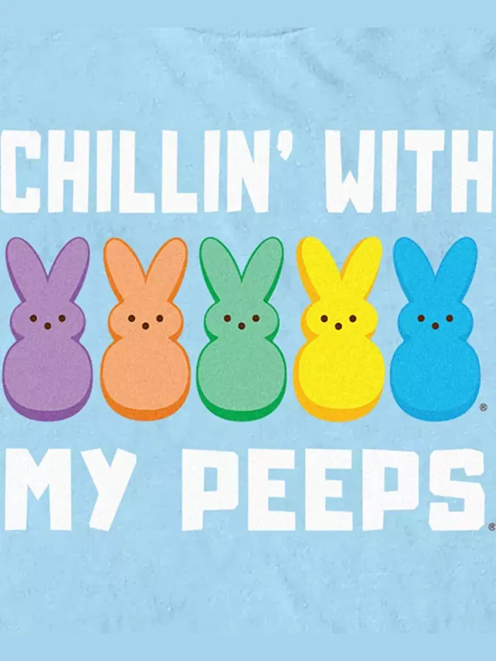 Мужская футболка с коротким рукавом Peeps My Peeps Chill Fifth Sun — изображение 3 из 3, светлый синий